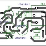 单晶体管电池充电器PCB布局