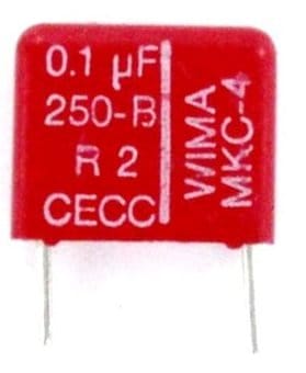 聚碳酸酯电容器0.1uF 250V